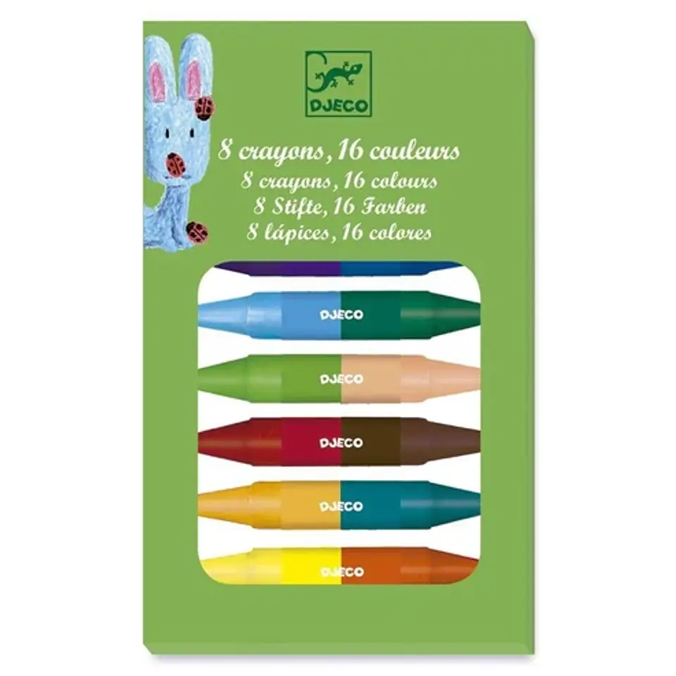 Set de Lápices Twins Crayones - Djeco 1