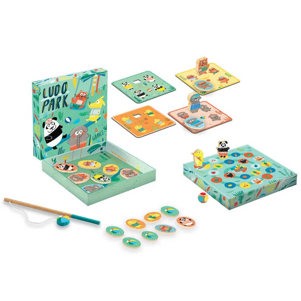 Juego Ludo Park - Djeco  2