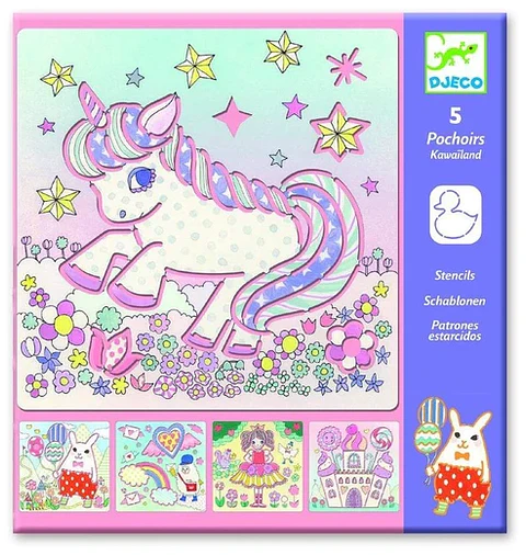 Plantillas Unicornio - Djeco