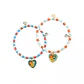 Pulseras Dúo Corazones De Amistad - Djeco - Miniatura 3