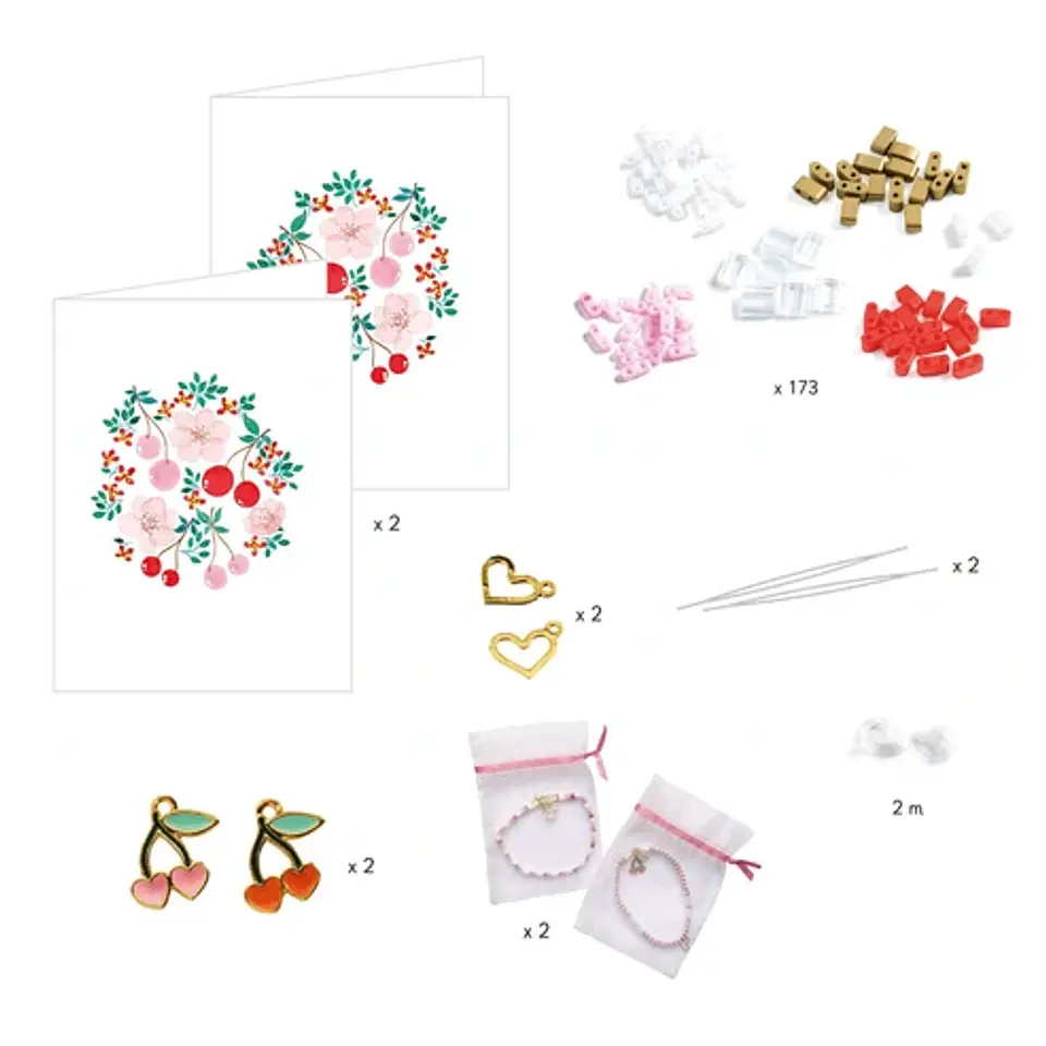 Pulsera Dúo Cerezas - Djeco 3
