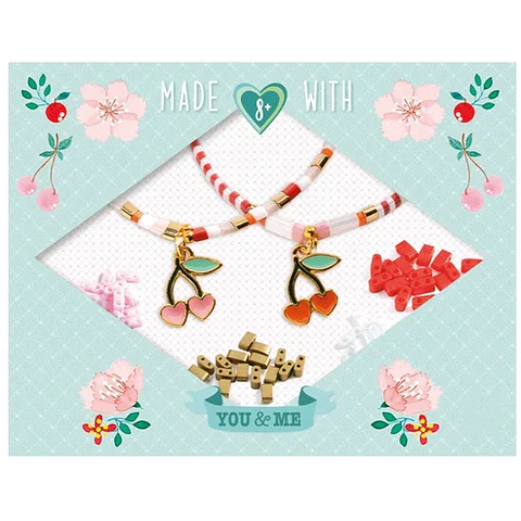 Pulsera Dúo Cerezas - Djeco