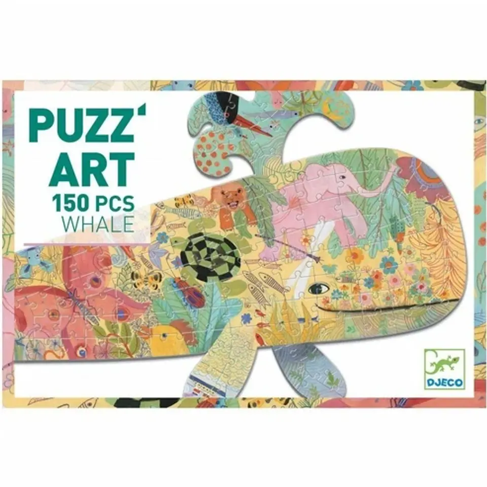 Puzzle Art. Ballena - Djeco 1