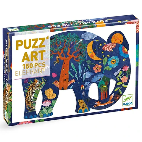 Puzzle Art. Elefante - Djeco