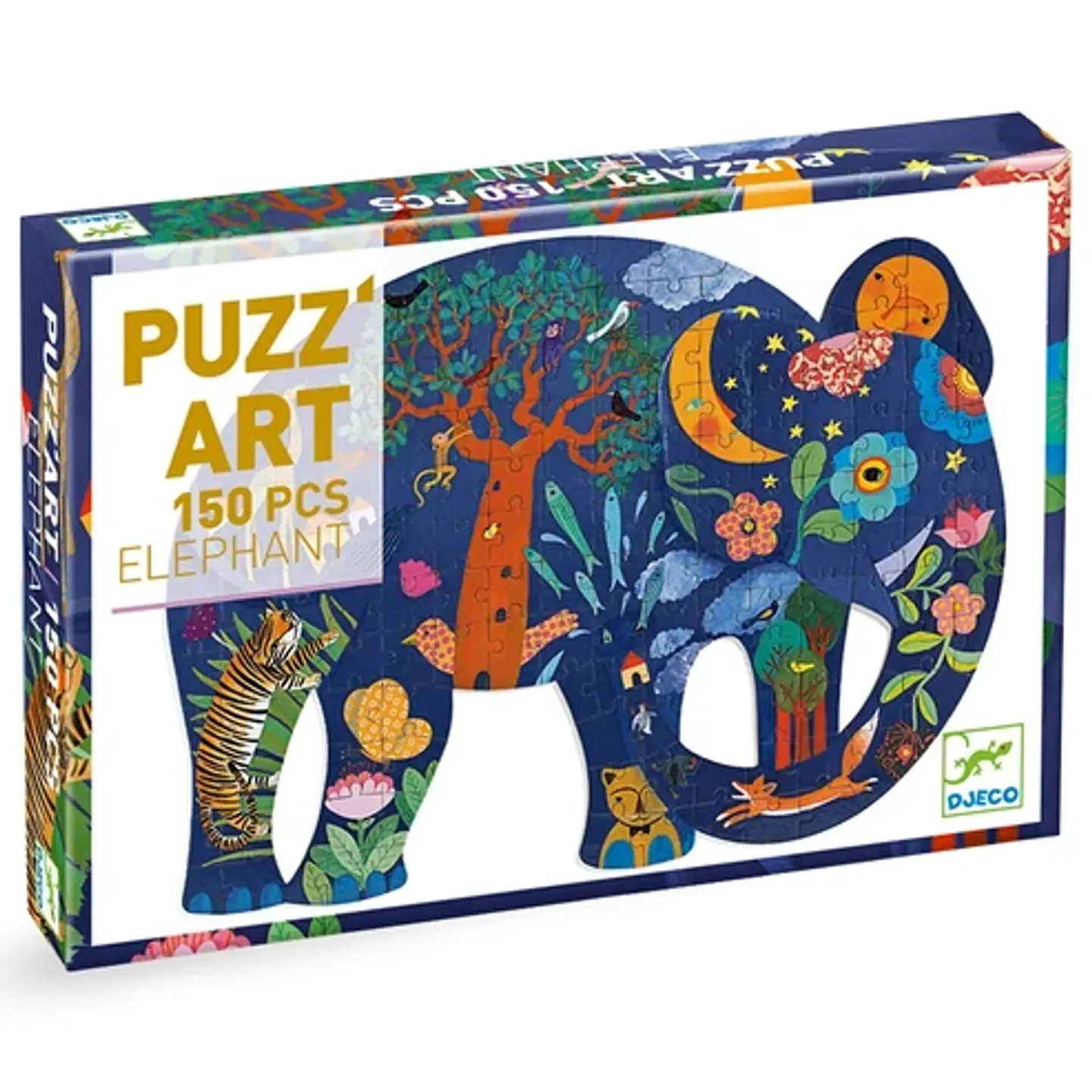 Puzzle Art. Elefante - Djeco 1