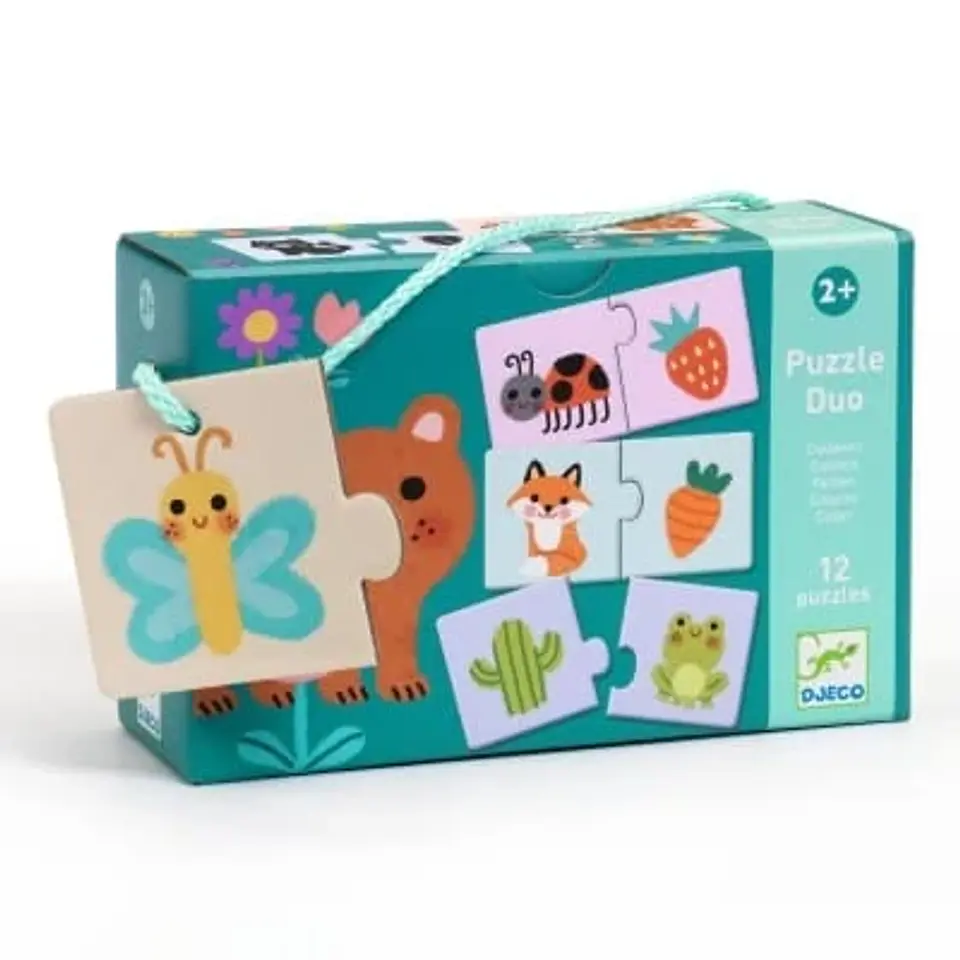 Puzzle Dúo Colores 24 Piezas - Djeco 1