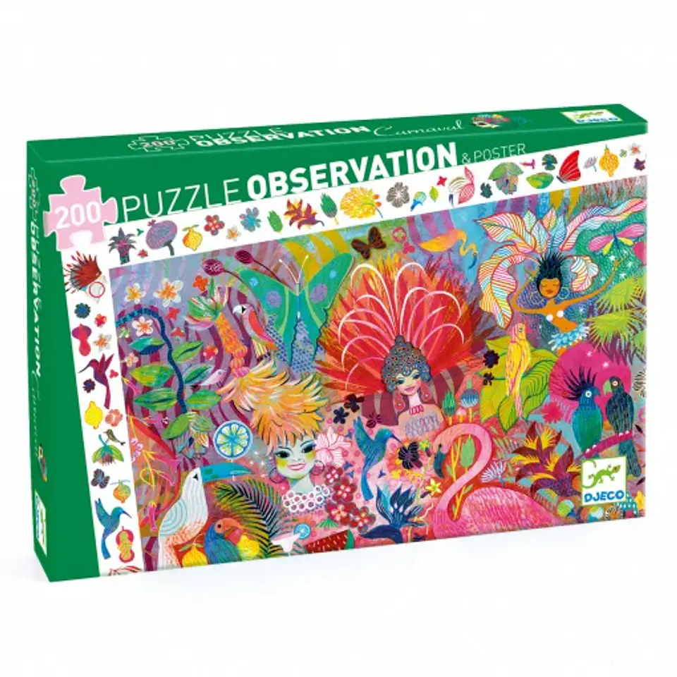 Puzzle Observación 200 Piezas - Djeco 1