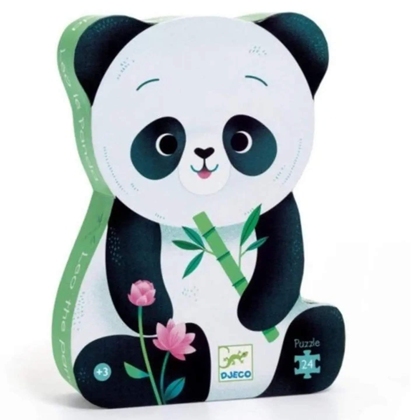 Puzzle Silueta El Panda Leo - Djeco 1
