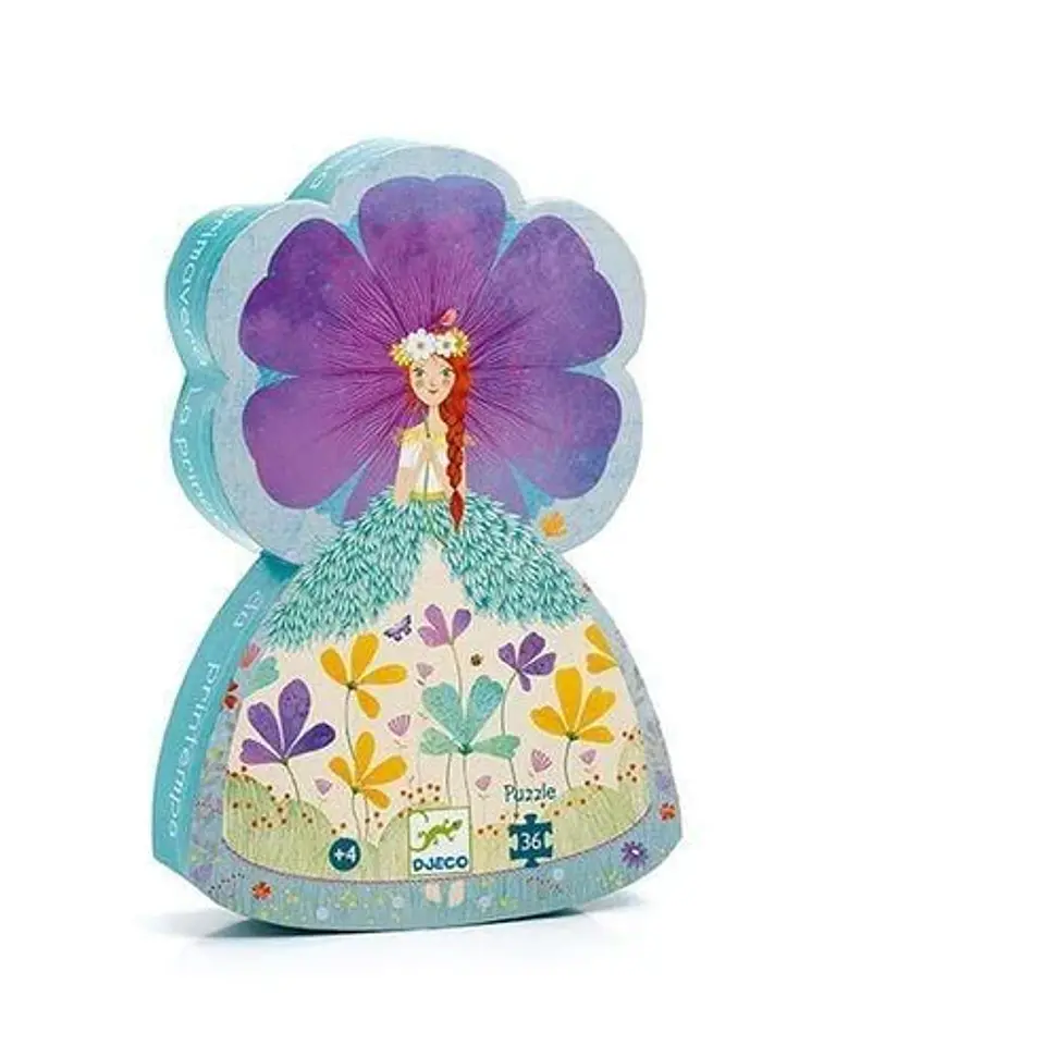 Puzzle Silueta Princesa - Djeco 1