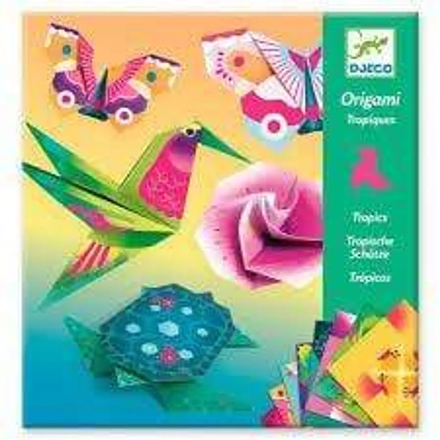 Set de Origami Tropics - Djeco 1
