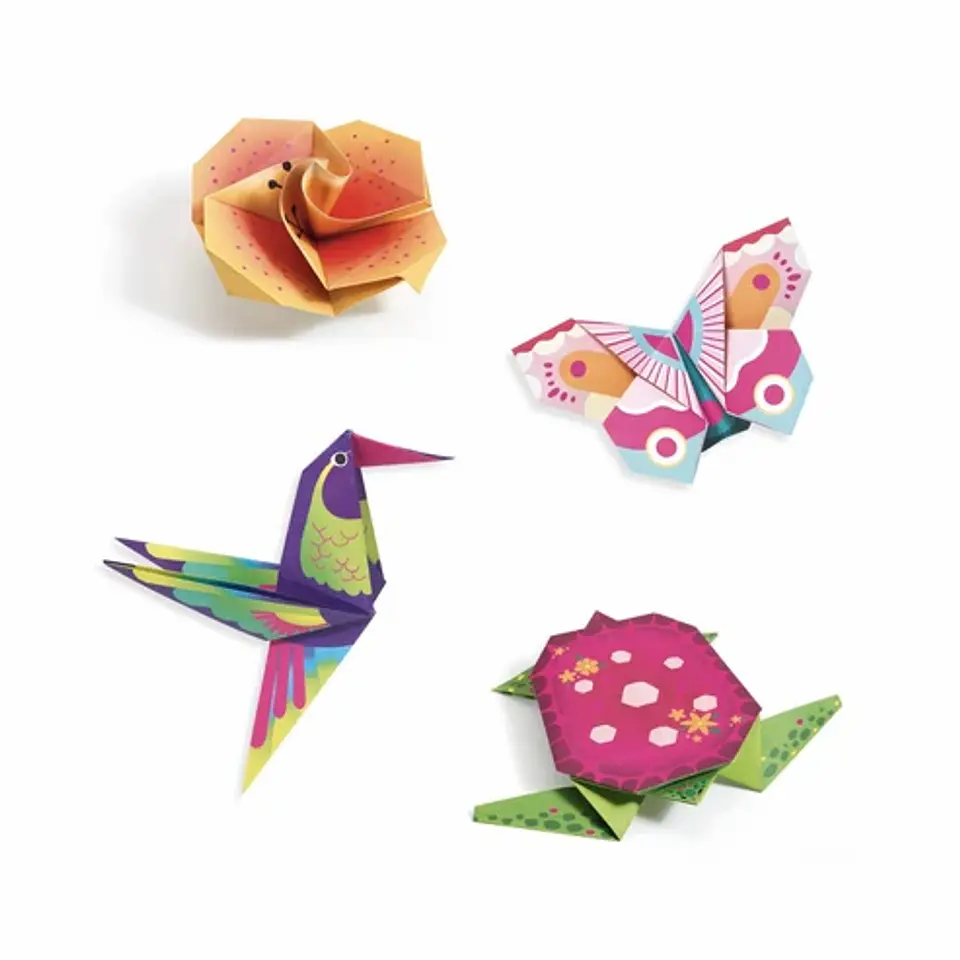 Set de Origami Tropics - Djeco 3