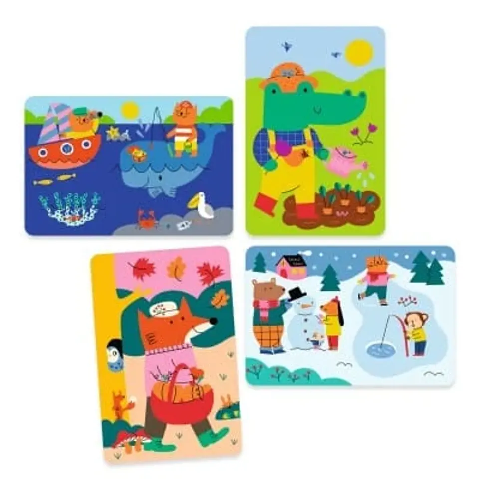 Set de Pintura Mágica 4 Temporadas - Djeco 5