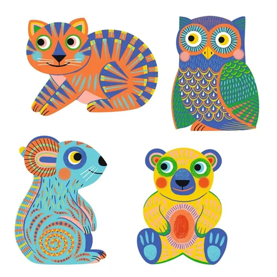 Set de Pintura Mágica Animalo-Ma - Djeco  3