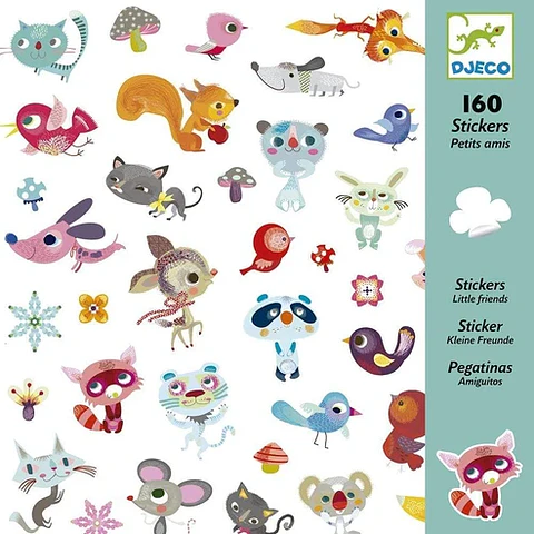 Stickers De Amiguitos - Djeco