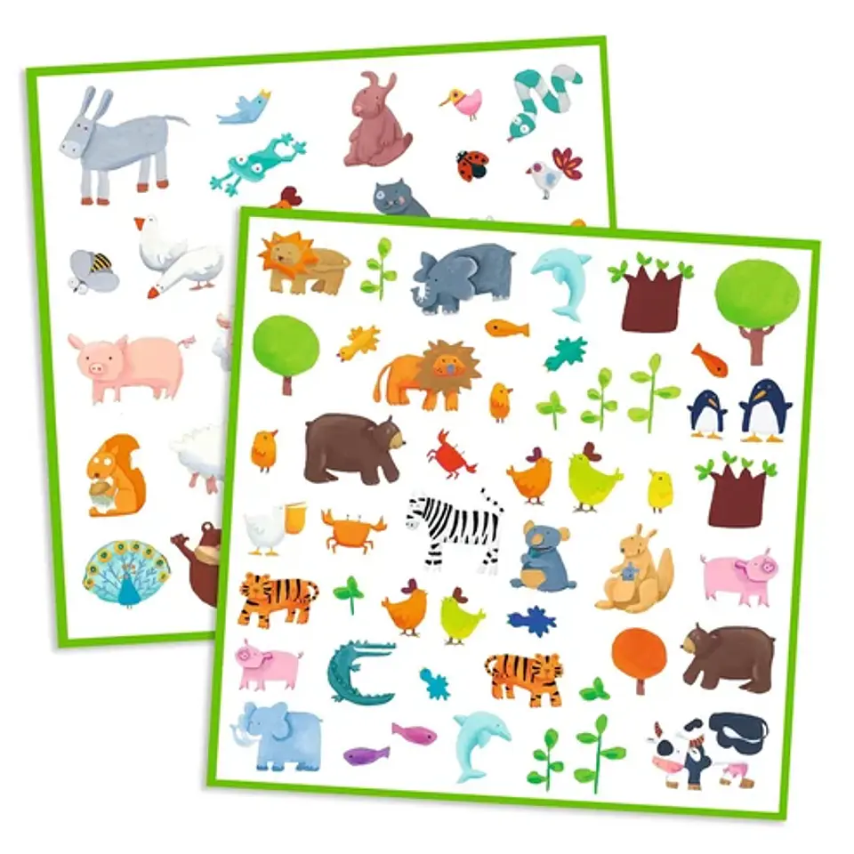 Stickers De Animales - Djeco 2