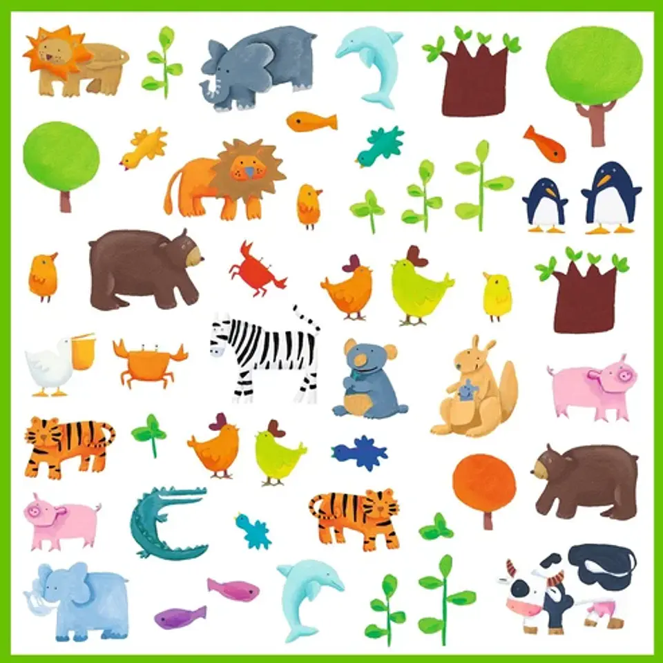 Stickers De Animales - Djeco 3