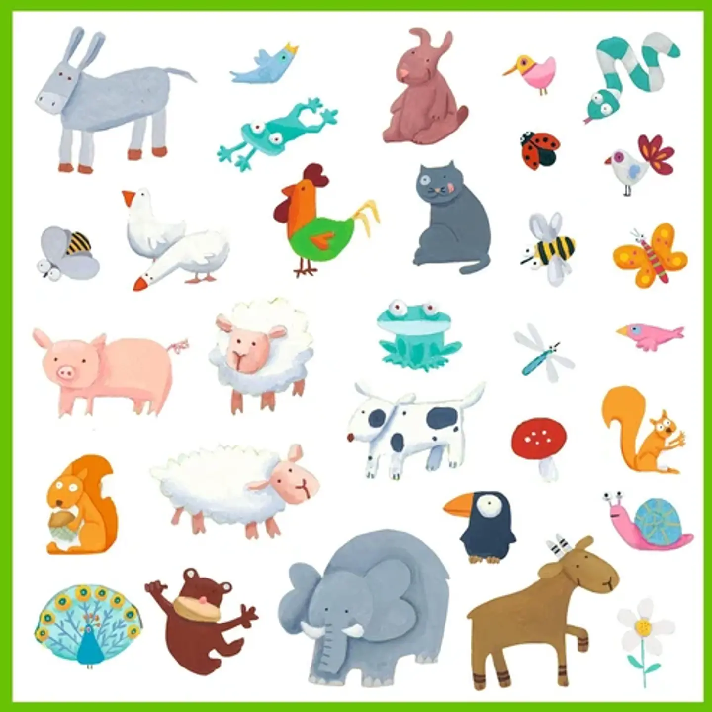 Stickers De Animales - Djeco 4