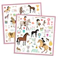 Stickers De Caballos - Djeco  - Miniatura 4