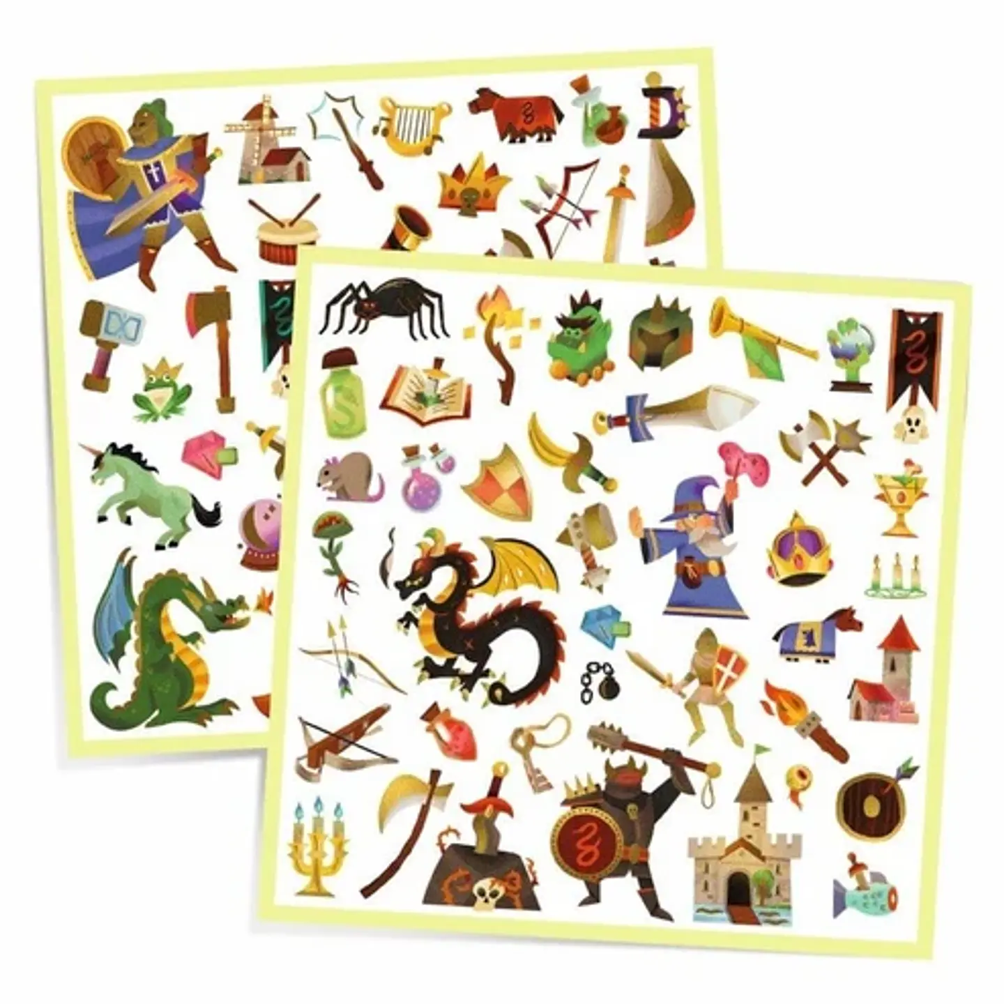Stickers Fantasia Medieval - Djeco 4