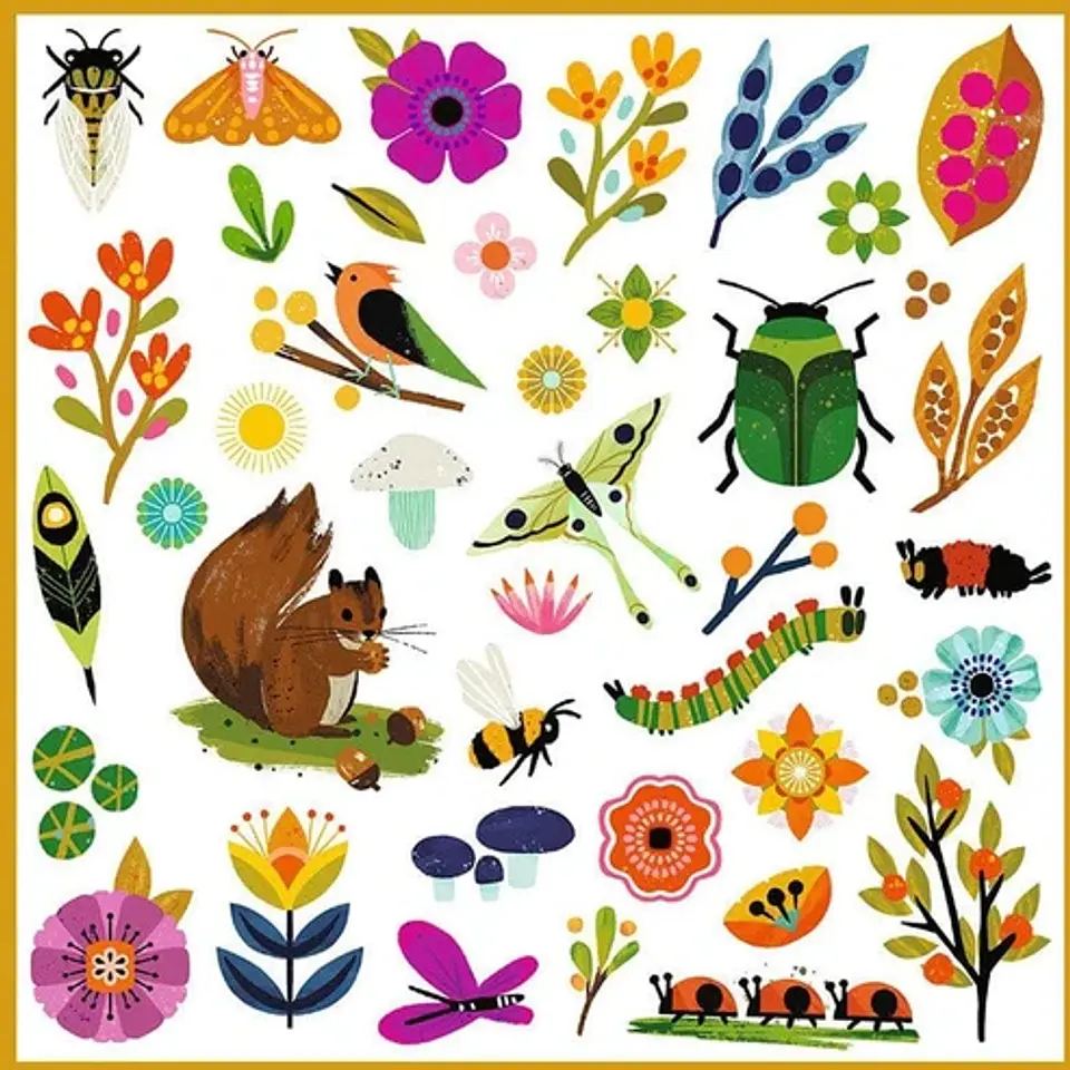 Stickers Jardín - Djeco 2