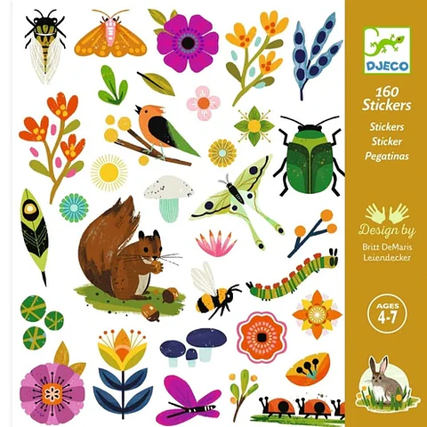 Stickers Jardín - Djeco
