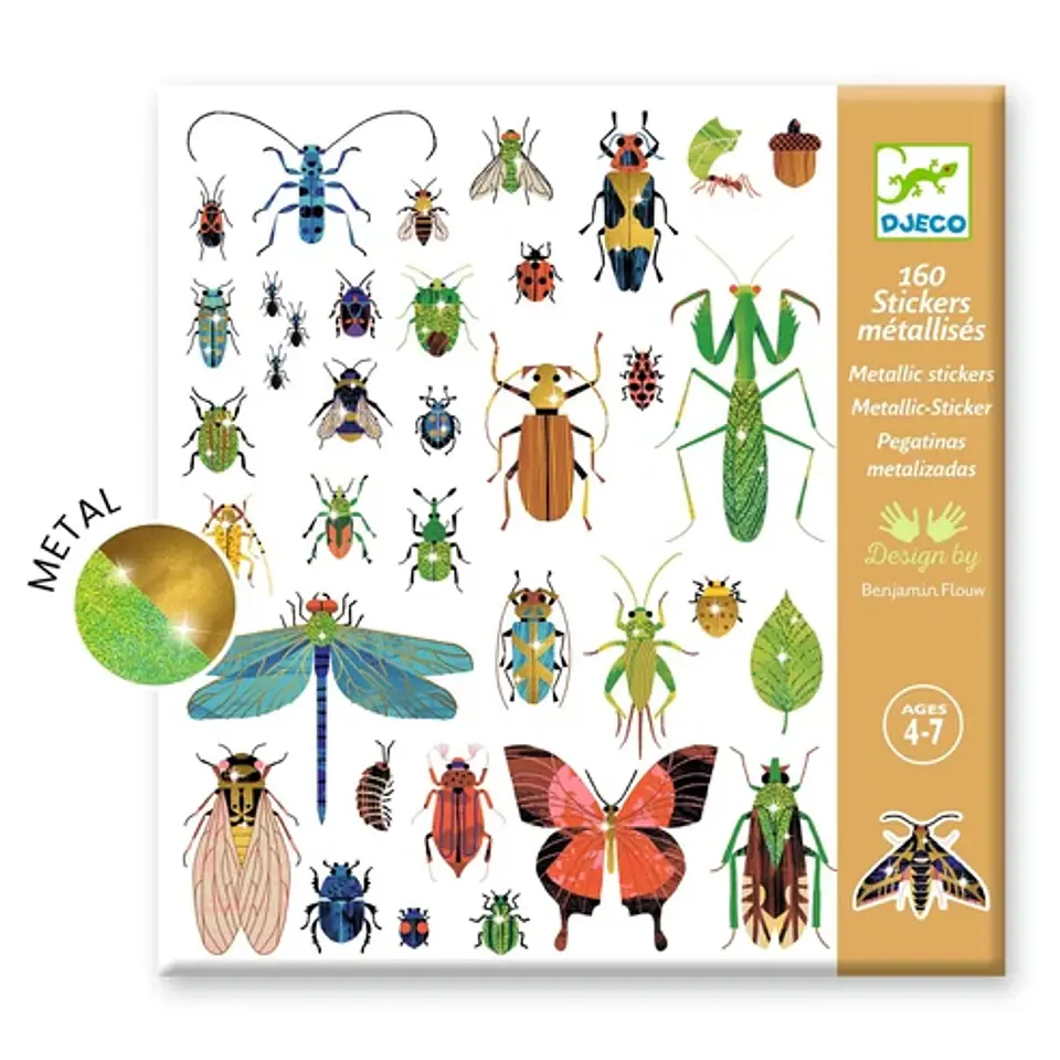 Stickers Microcosmos - Djeco 1