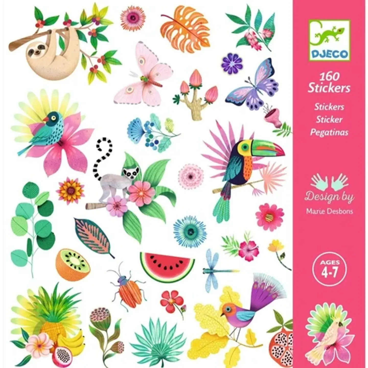Stickers Paraíso - Djeco 1