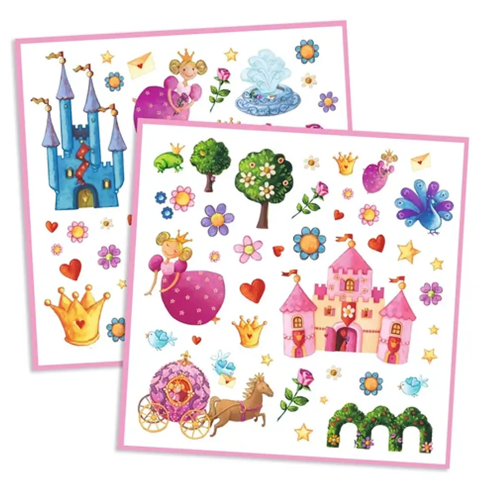 Stickers Princesa - Djeco 4