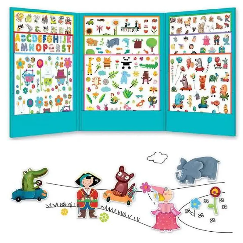 Set 1000 Stickers - Djeco 2