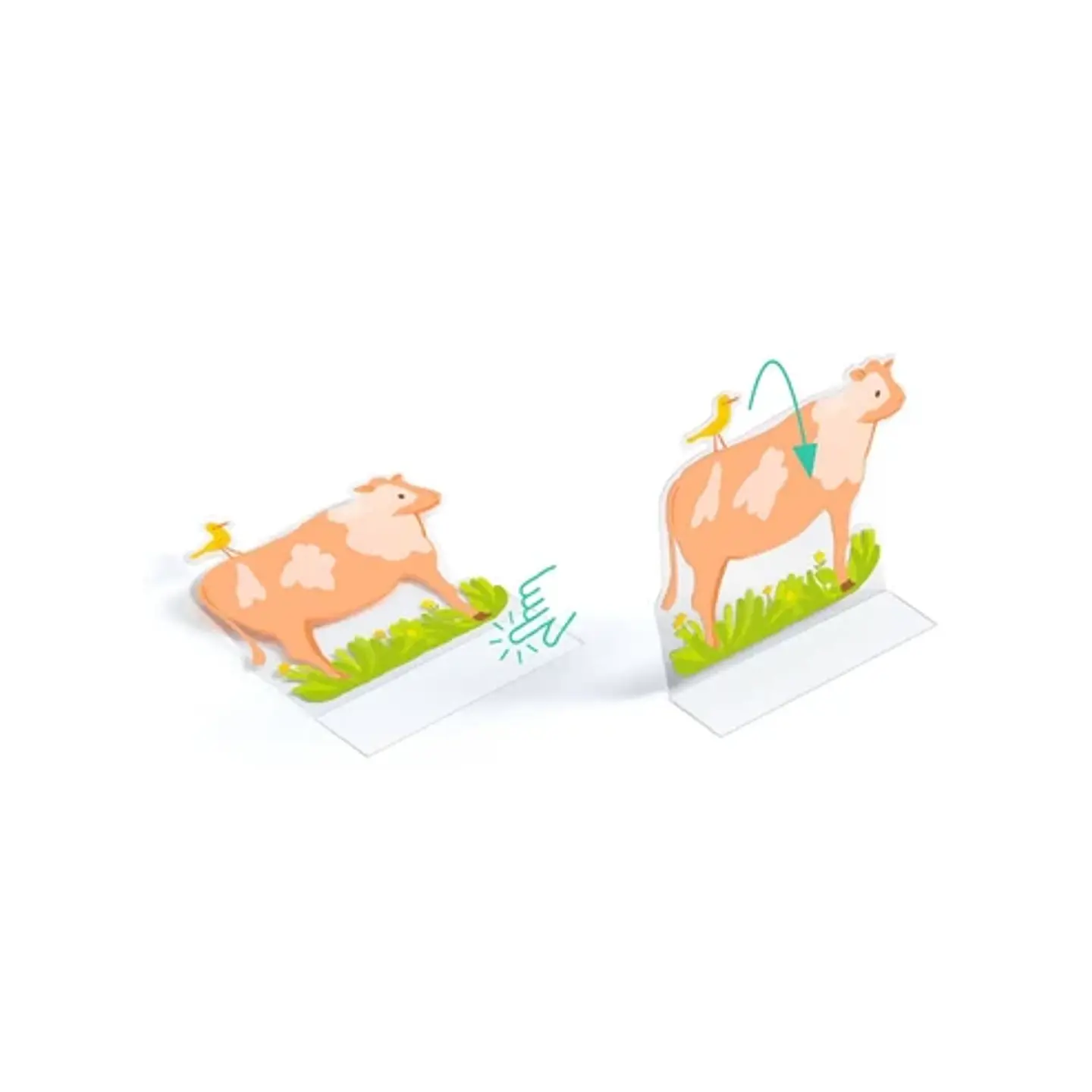 Stickers 3D Animales Granja - Djeco 4