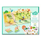 Stickers 3D Animales Granja - Djeco - Miniatura 1