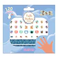 Stickers para Uñas Animales - Djeco - Miniatura 1