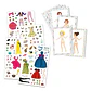 Stickers Y Muñecas de Papel Masive - Djeco - Miniatura 3