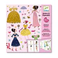 Stickers y Muñecas de Papel Reutilizables - Djeco - Miniatura 1