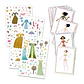 Stickers y Muñecas de Papel Reutilizables - Djeco - Miniatura 2