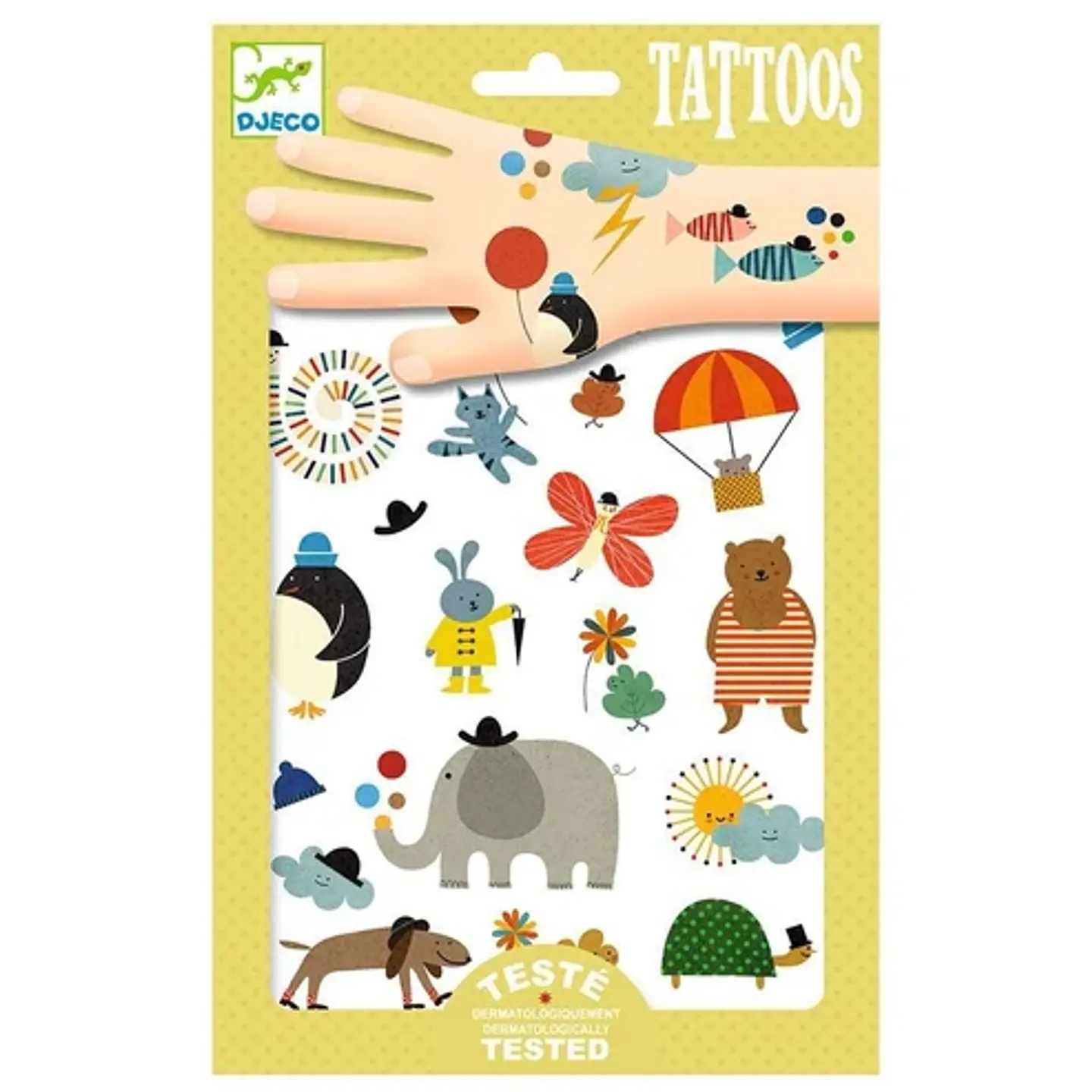 Tatuajes Temporales Cosas Bonitas - Djeco 1