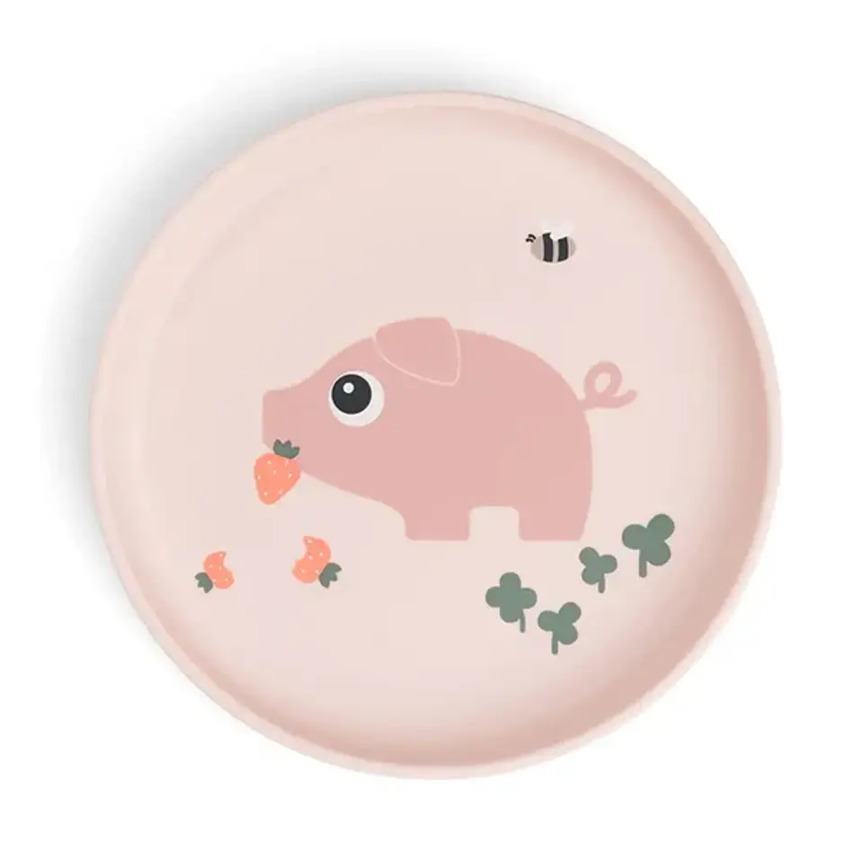 Plato de Comida Foodie Tiny Farm Pigee - Done By Deer 1