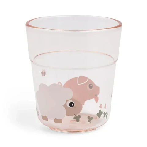 Vaso de Tritan Tiny Farm Rosa - Done By Deer