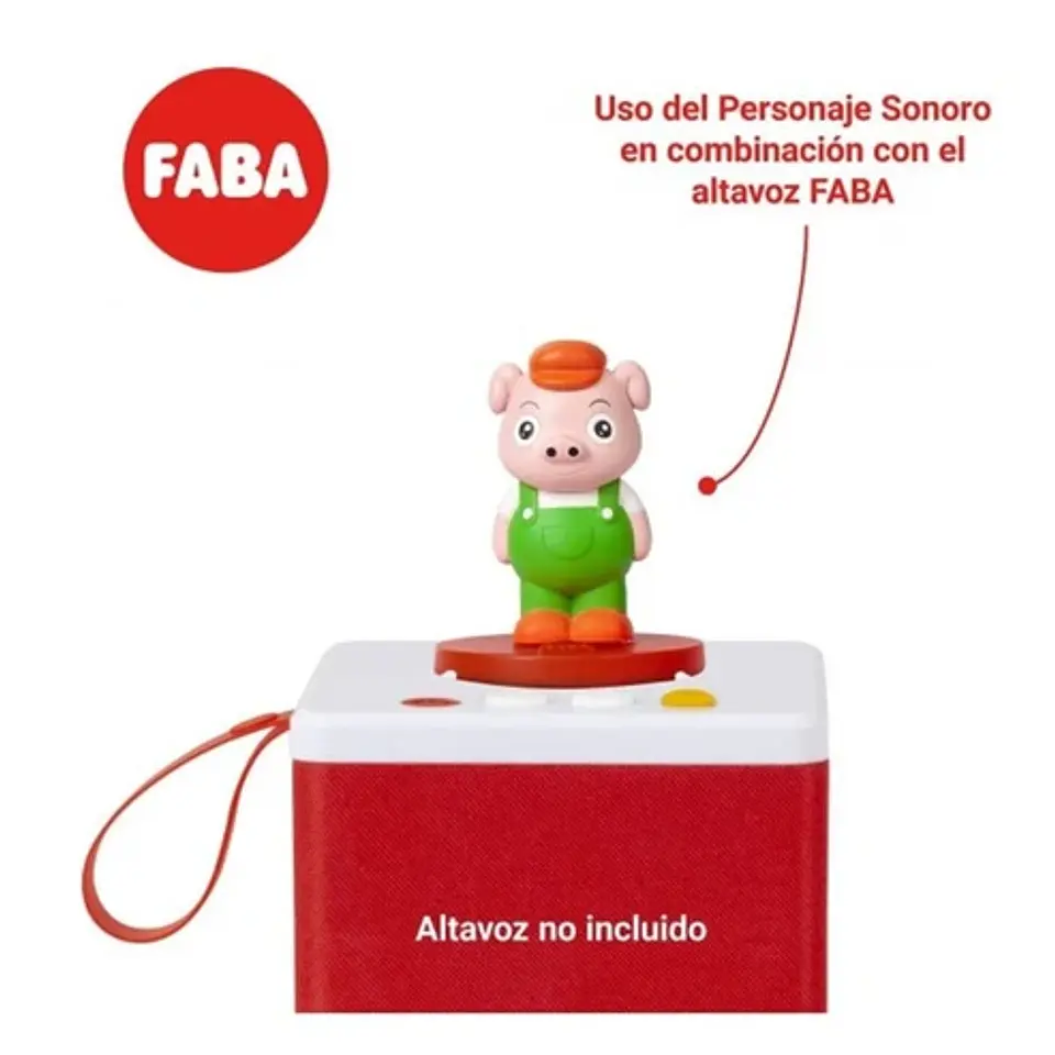 Personaje Sonoro Los 3 Cerditos - FABA 2