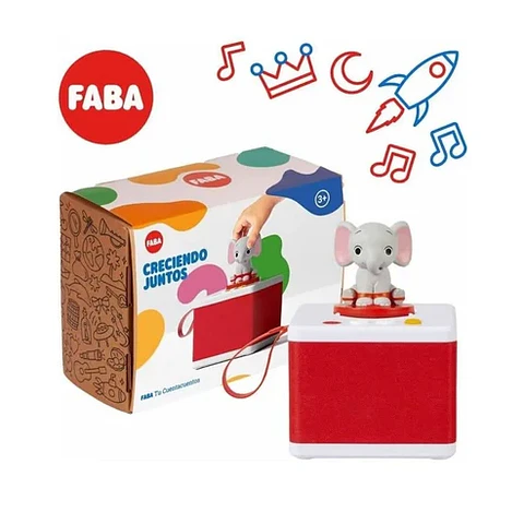 Cuentacuentos Starter Set Blanco + Ele el Elefante - FABA