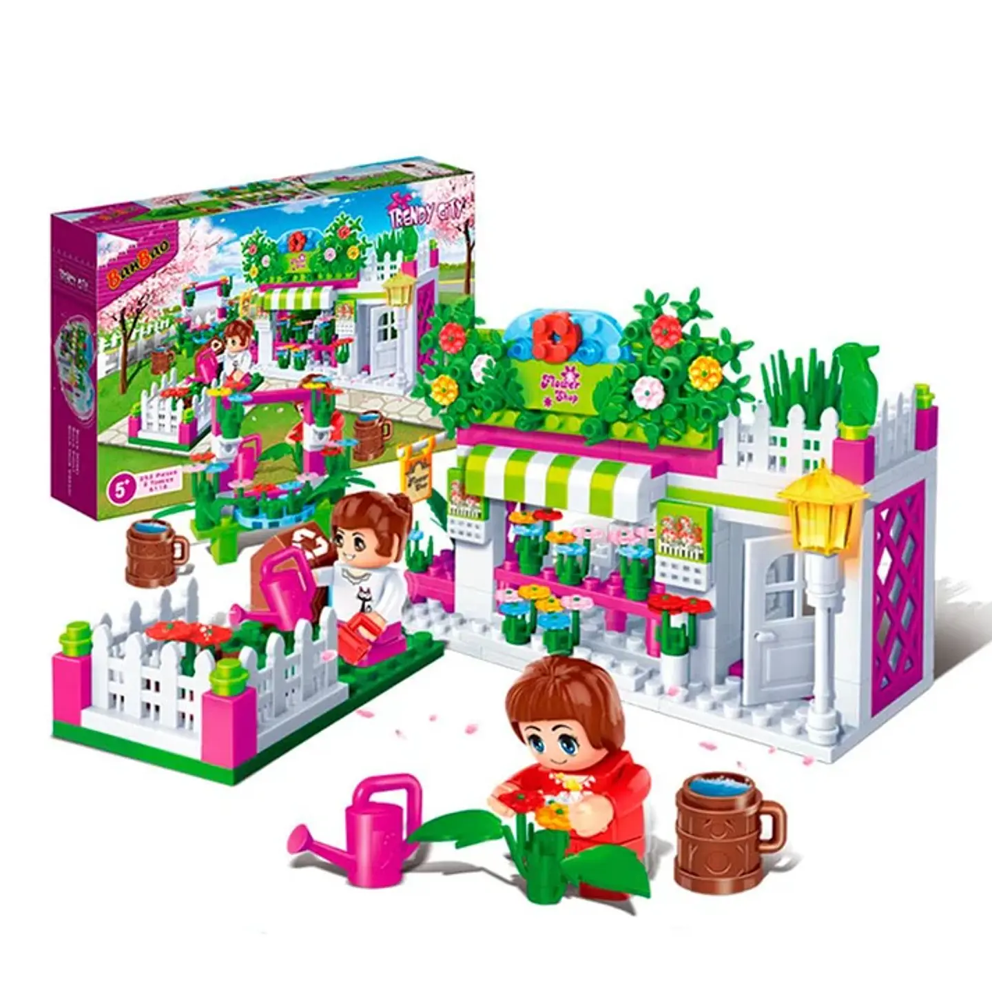 Bloques de Construcción Florería - BanBao 2