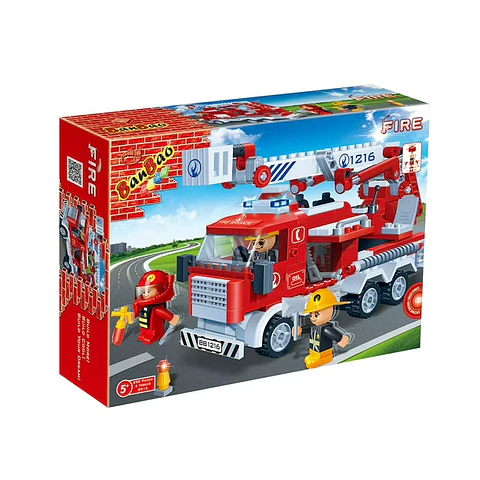 Bloques de Construcción Camión de Bomberos - BanBao