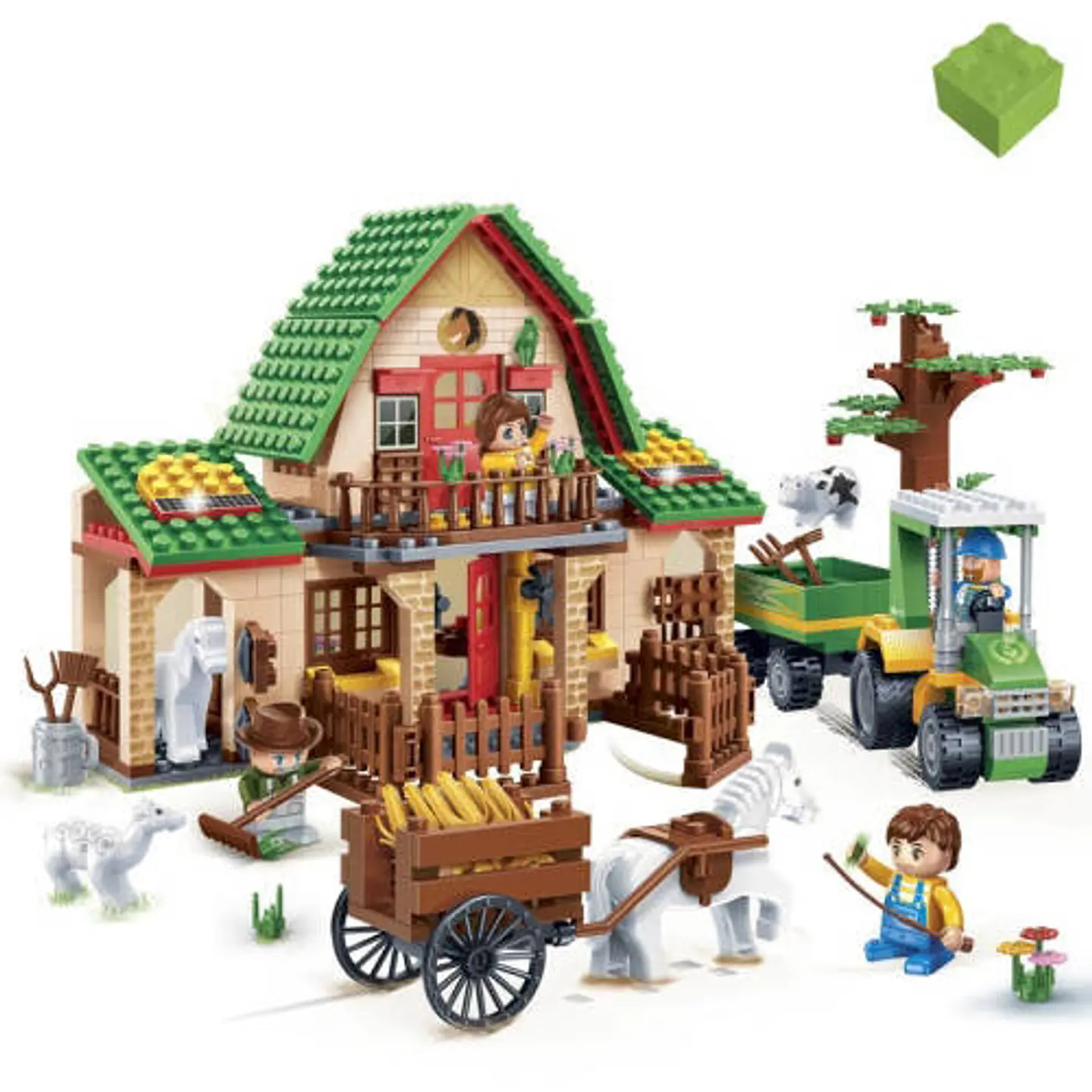 Bloques de Construcción Granja Eco - BanBao 3