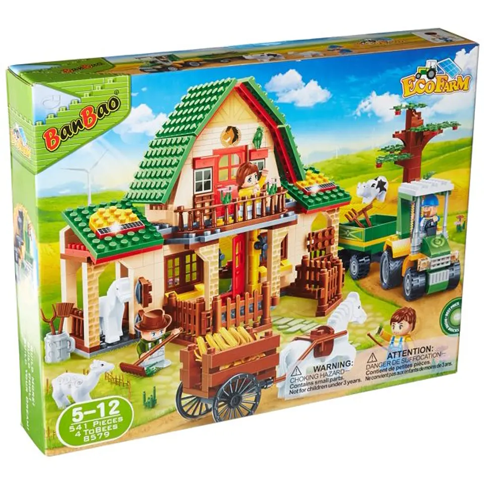 Bloques de Construcción Granja Eco - BanBao 1