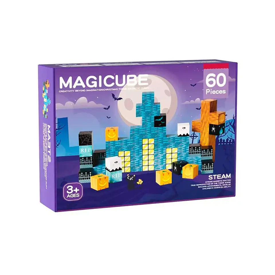 Bloques Mágneticos Halloween - Green Dolphin 1