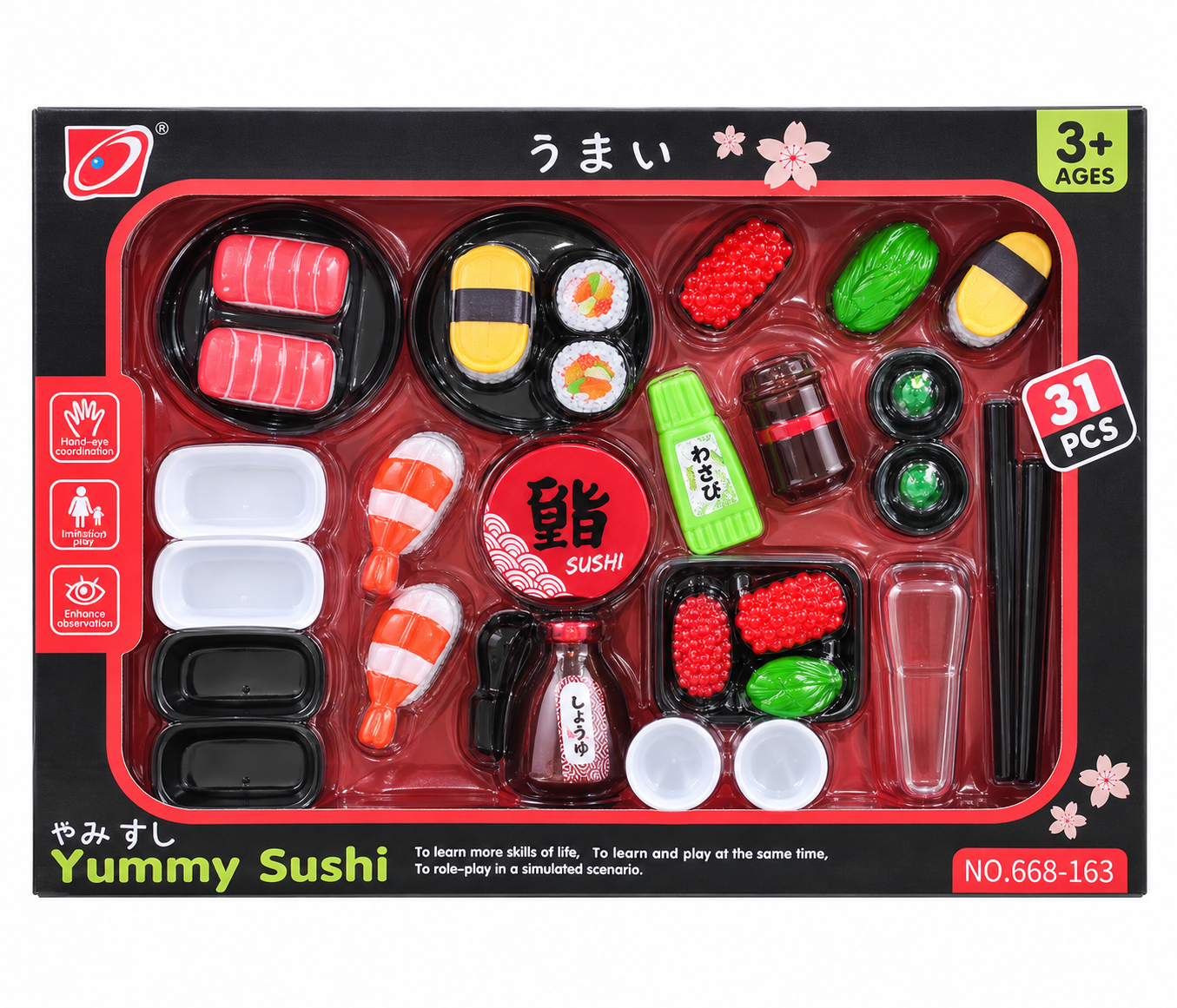 Set de Sushi Infantil - Baby Dominga