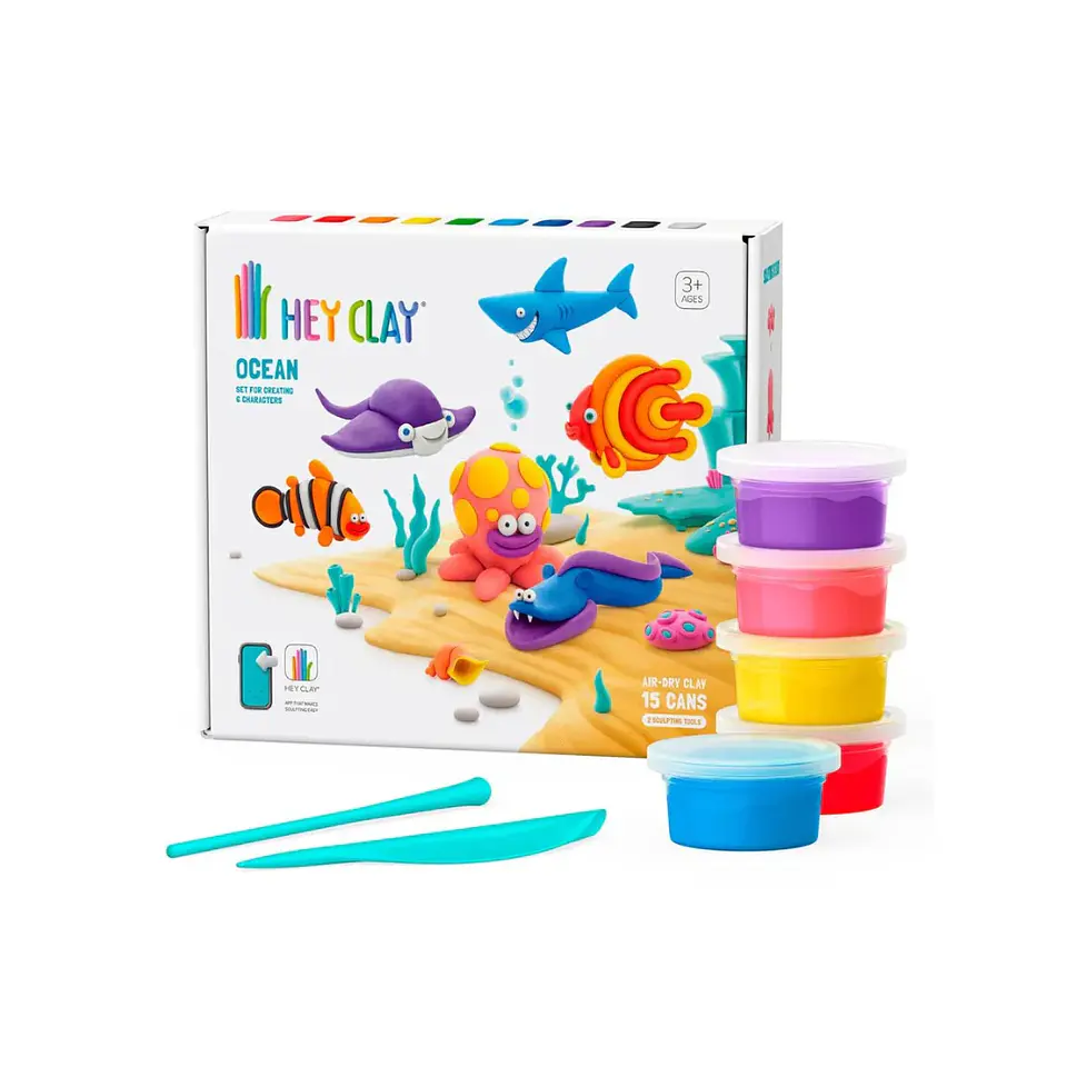 Masas para Moldear Océano - Hey Clay 2