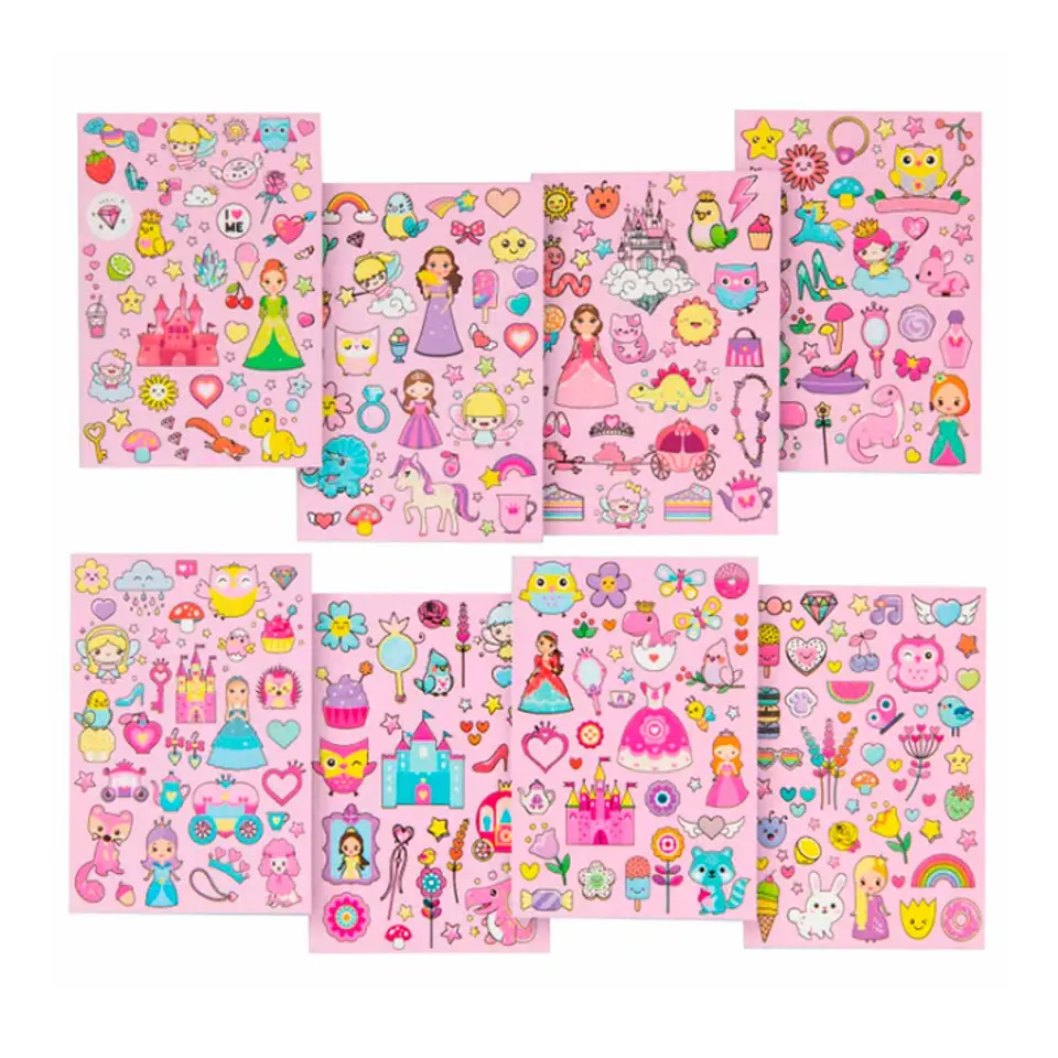 Libro de Stickers Glitter Princesas y Hadas – Moxy 2