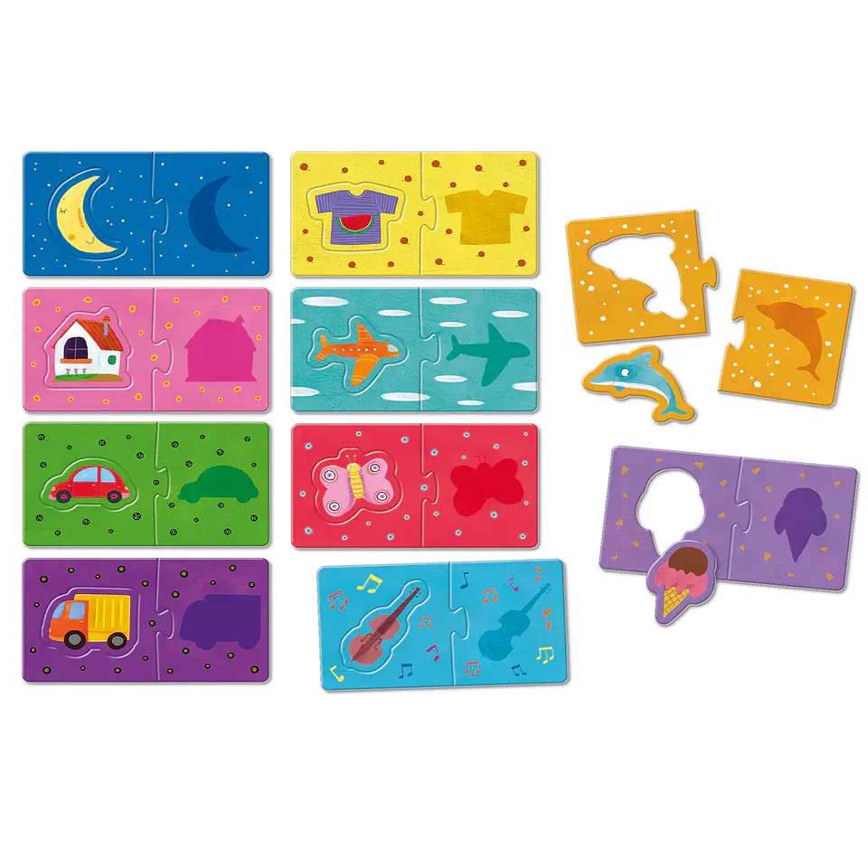 Puzzle Montessori Encuentra la Forma – Ludattica 2