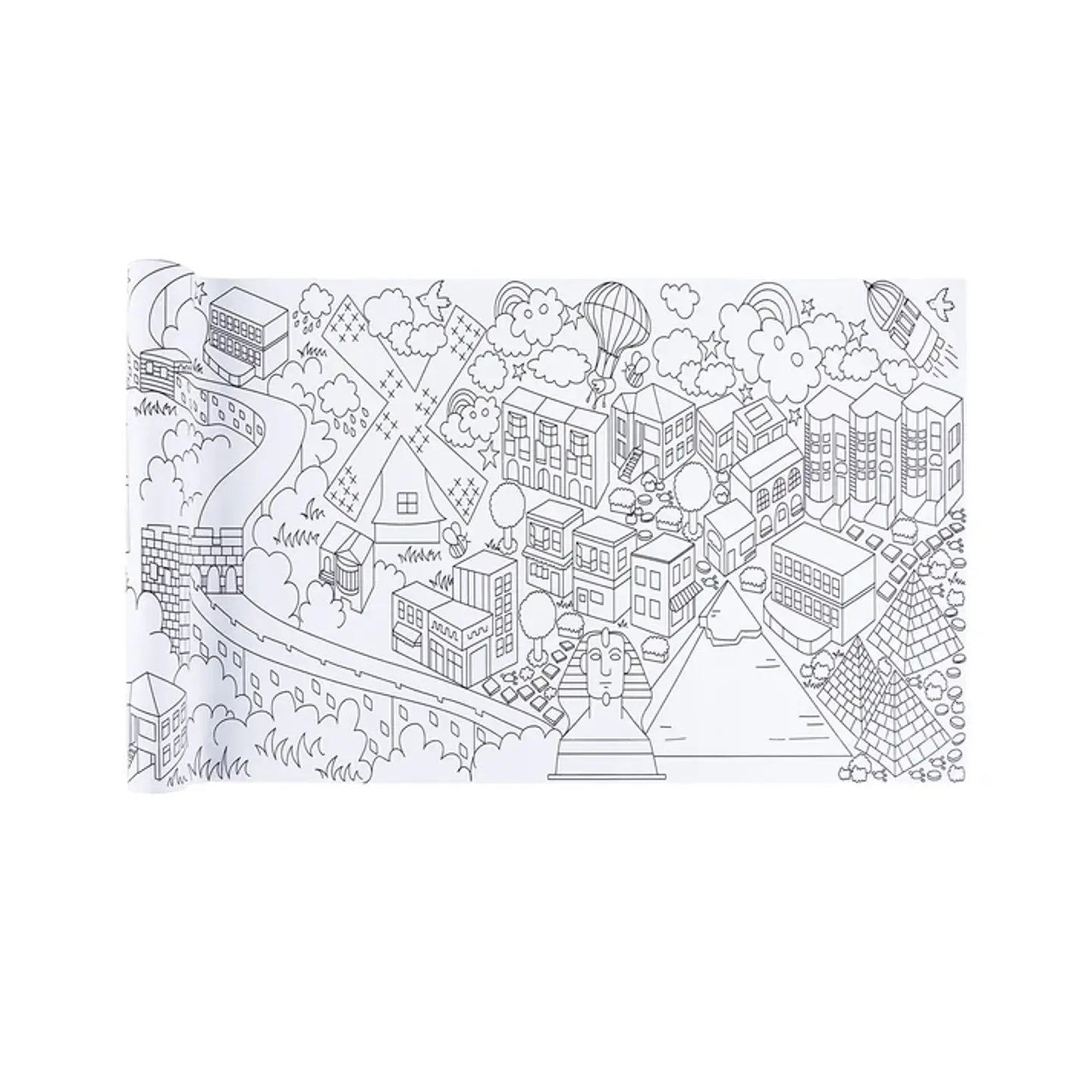 Póster para Pintar Ciudades del Mundo - Tooky Toy 4